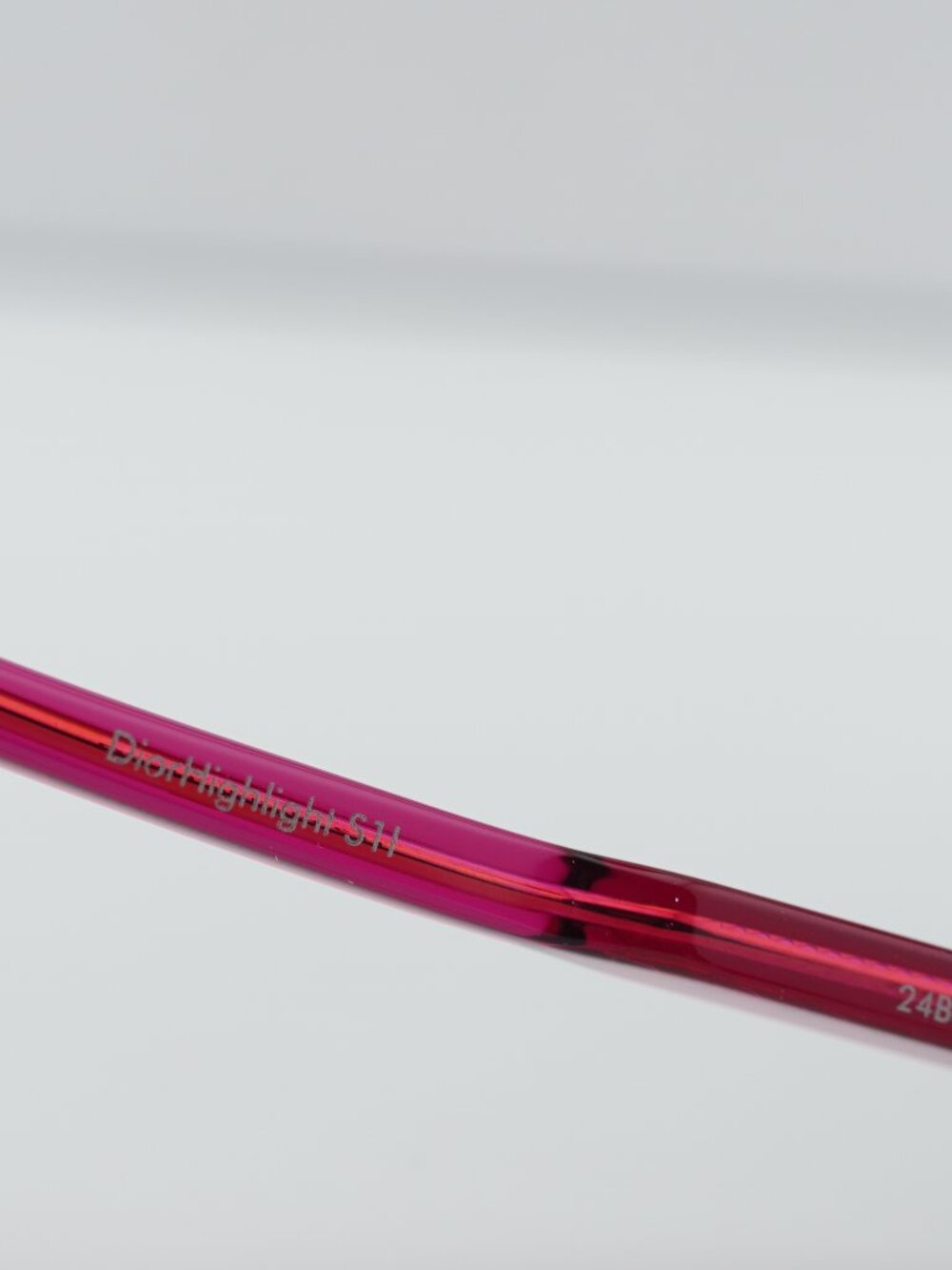 Dior DIORHIGHLIGHT S1I 24B0 Square Sunglasses - Havana / Purple / Blue - Picture 4 of 12